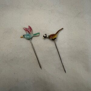 Colorful Bird Decorative Hat Pins